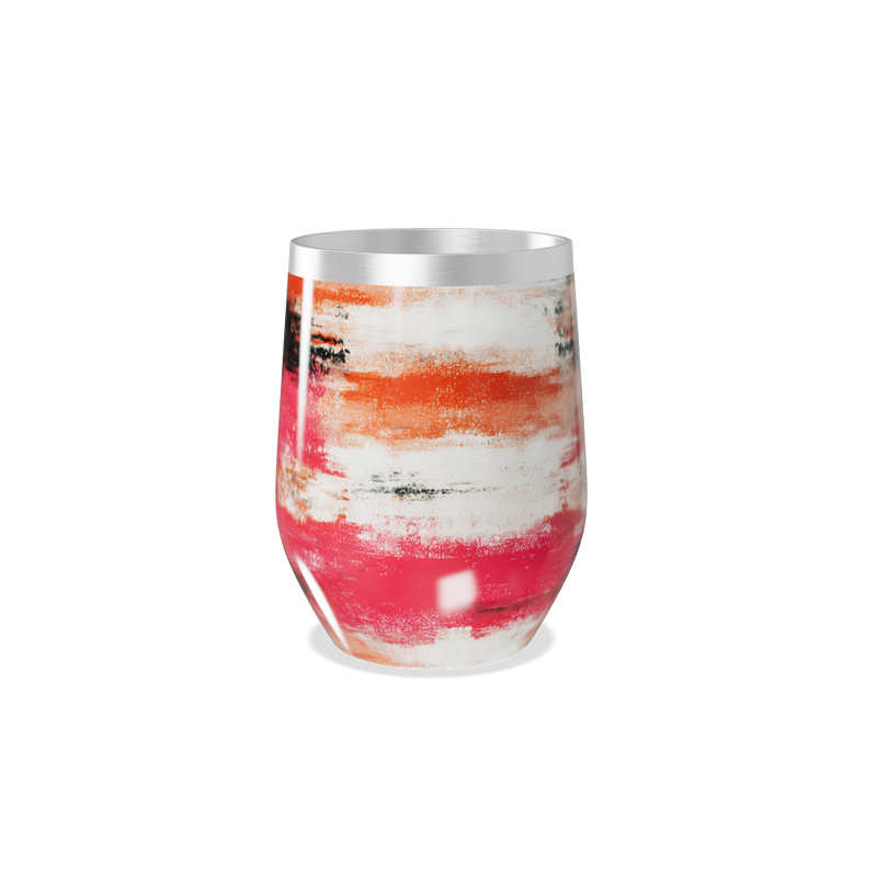 Copo Térmico Slim - Estampa Abstrata Colorida