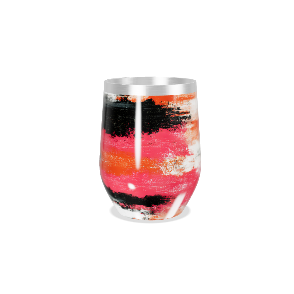 Copo Térmico Slim - Estampa Abstrata Colorida