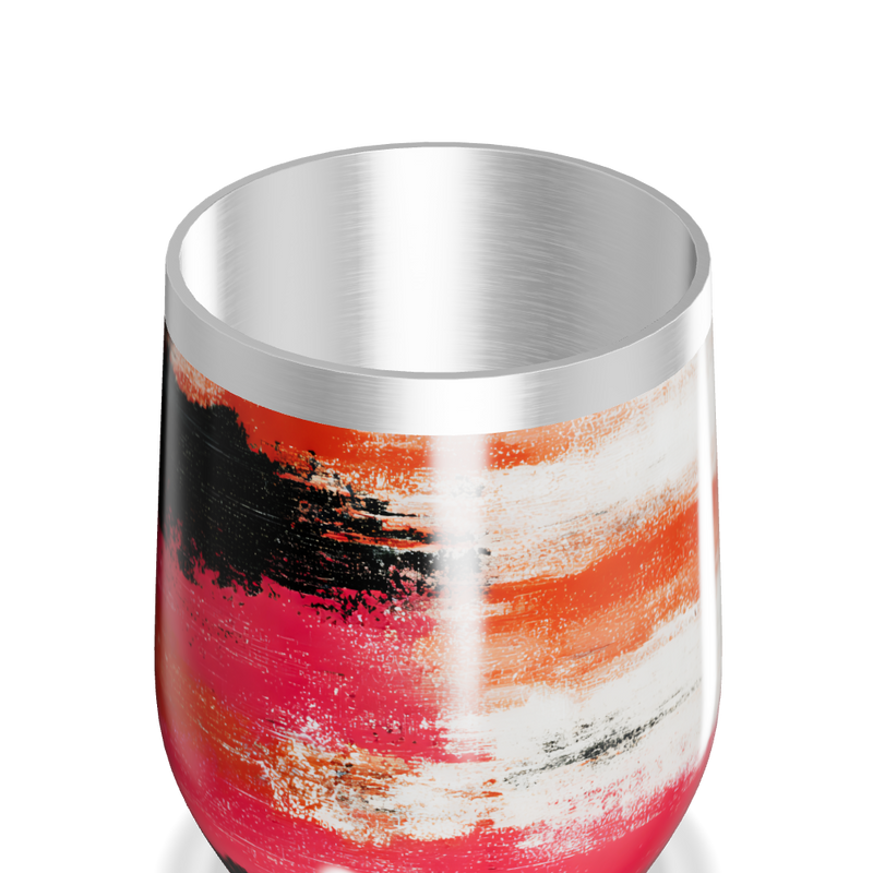 Copo Térmico Slim - Estampa Abstrata Colorida