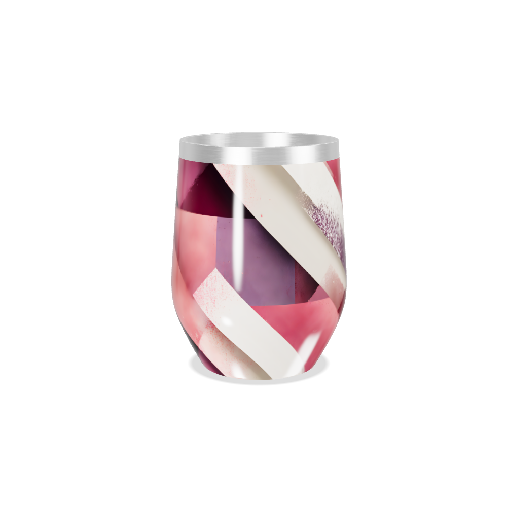 Copo Térmico Slim - Design Abstrato Colorido