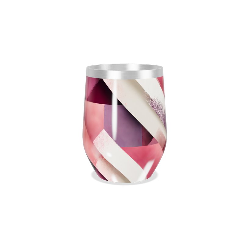 Copo Térmico Slim - Design Abstrato Colorido