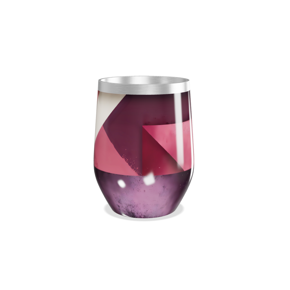 Copo Térmico Slim - Design Abstrato Colorido