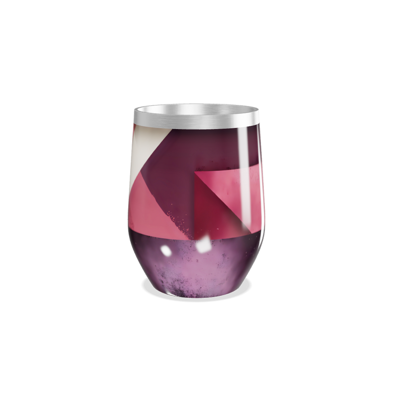 Copo Térmico Slim - Design Abstrato Colorido