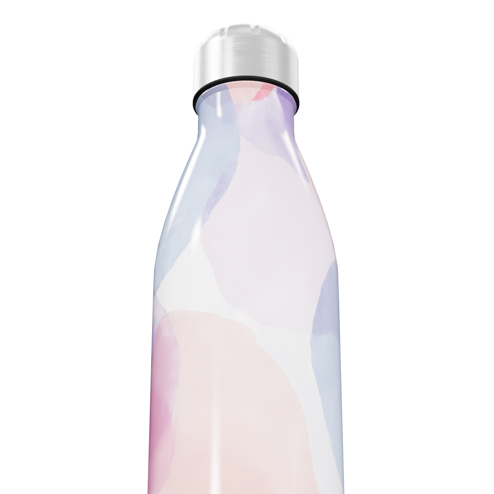 Garrafa Inox Estampa Pastel 500ml