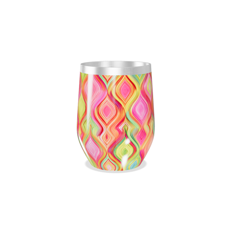 Copo Térmico Slim - Multicolorido Abstrato