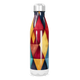 Garrafa Inox - Estampa Geométrica Colorida