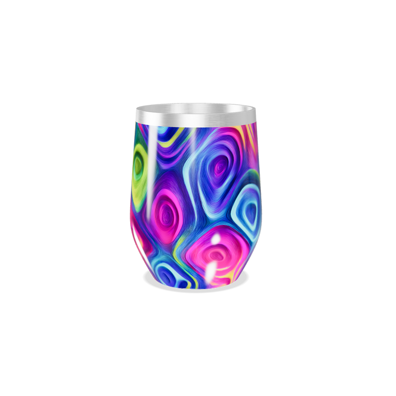 Copo Térmico Slim - Estampa Colorida Moderna