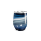 Copo Térmico Slim - Azul Marmorizado