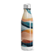 Garrafa Inox - Estampa Ondas Coloridas