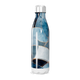 Garrafa Inox - Azul com Estampa Abstrata