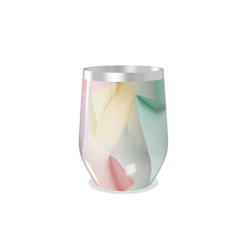 Copo Térmico Slim - Multicolorido Abstrato