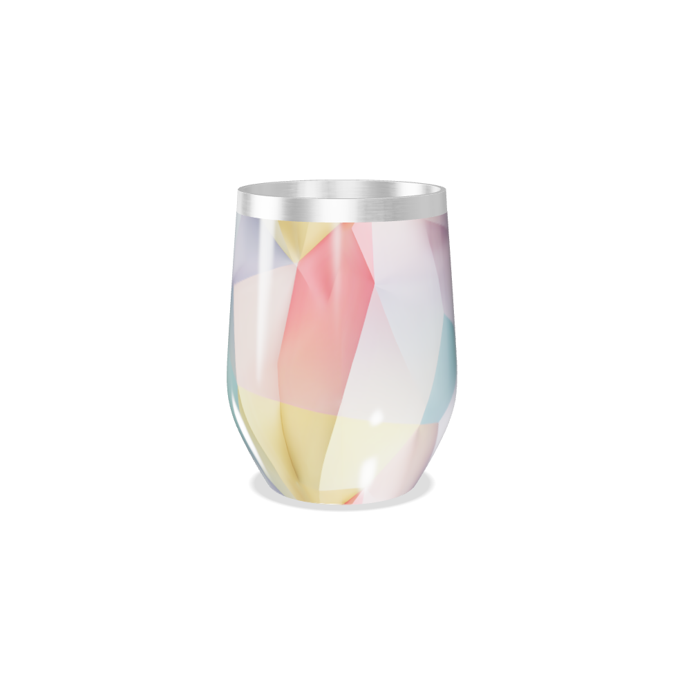 Copo Térmico Slim - Multicolorido Abstrato