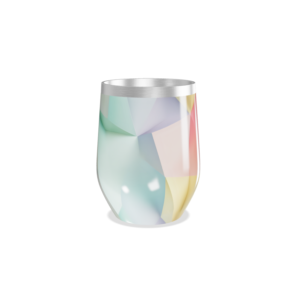 Copo Térmico Slim - Multicolorido Abstrato