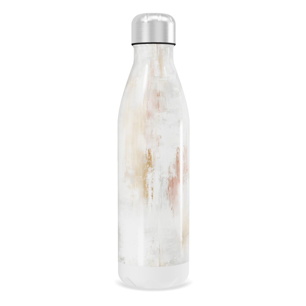 Garrafa Inox - Branco Marmorizado
