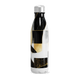 Garrafa Inox - Estampa Abstrata Preto e Dourado