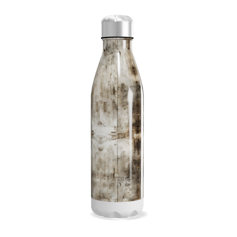 Garrafa Inox - Marmorizada branca
