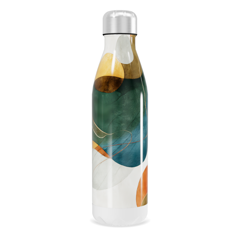 Garrafa Inox Estampada Multicolorida