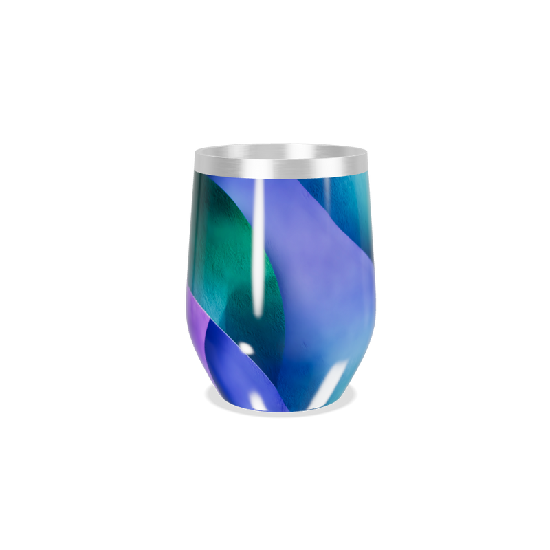 Copo Térmico Slim - Azul Degradê Inox