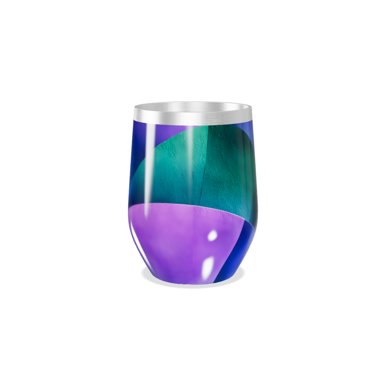 Copo Térmico Slim - Azul Degradê Inox