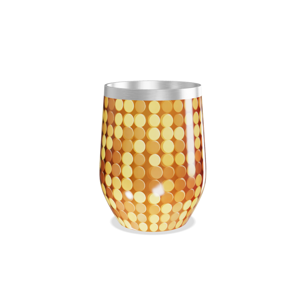 Copo Térmico Slim - Colorido com Estampa de Bolinhas