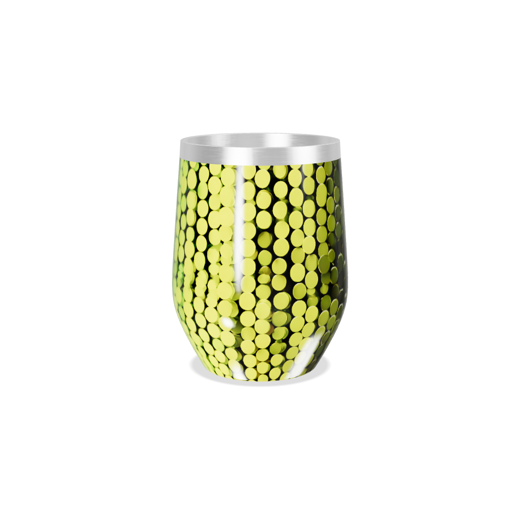 Copo Térmico Slim - Escamas Verde Inox