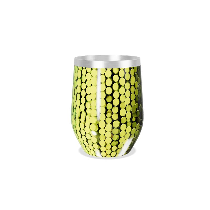 Copo Térmico Slim - Escamas Verde Inox