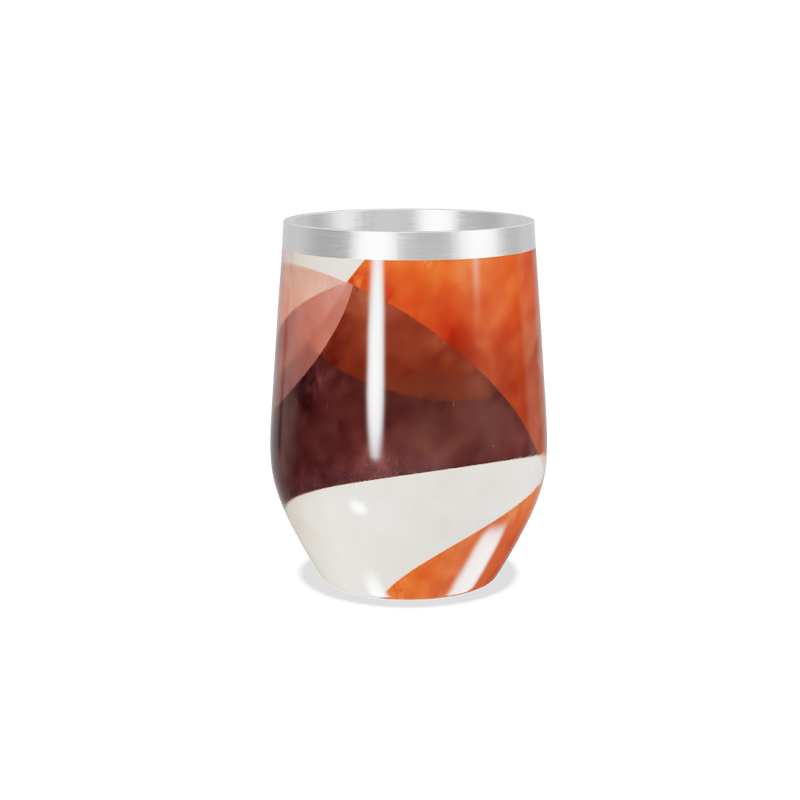 Copo Térmico Slim - Estampa Geométrica Colorida