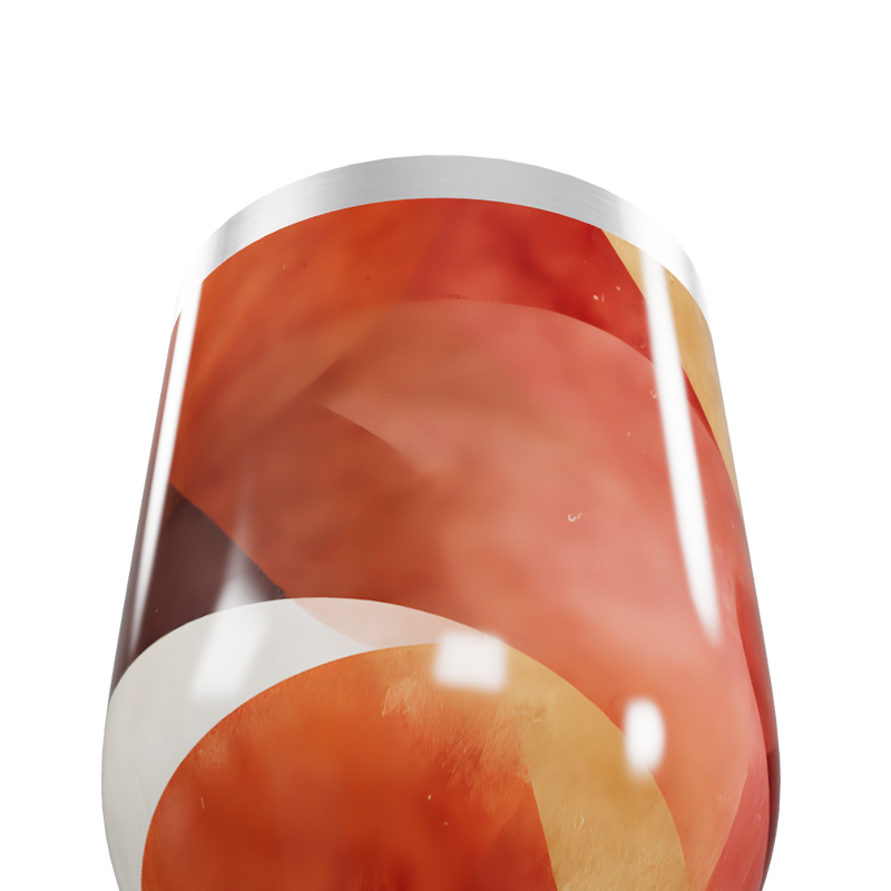 Copo Térmico Slim - Estampa Geométrica Colorida