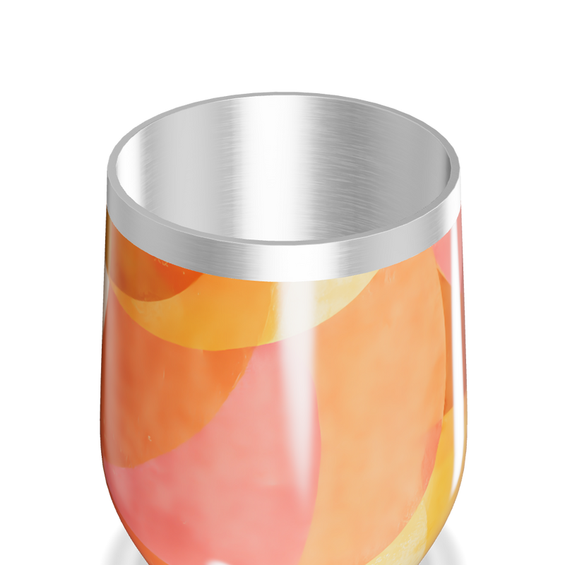 Copo Térmico Slim - Estampa Abstrata Colorida