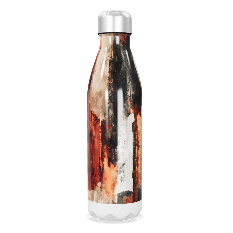 Garrafa Inox Estampa Abstrata