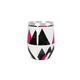 Copo Térmico Slim - Geométrico Rosa e Preto
