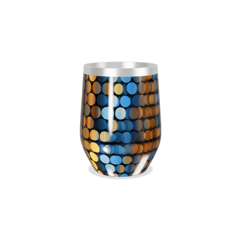 Copo Térmico Slim - Estampa Colorida Bokeh