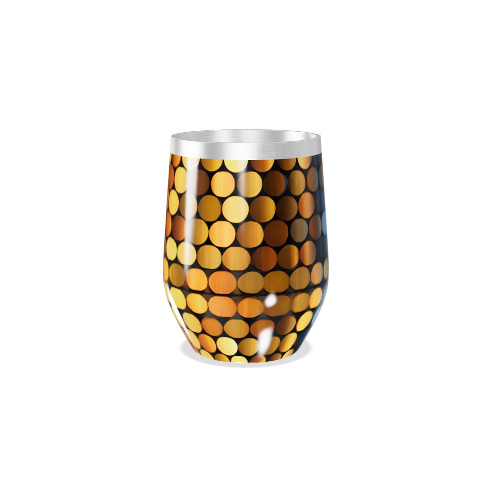 Copo Térmico Slim - Estampa Colorida Bokeh