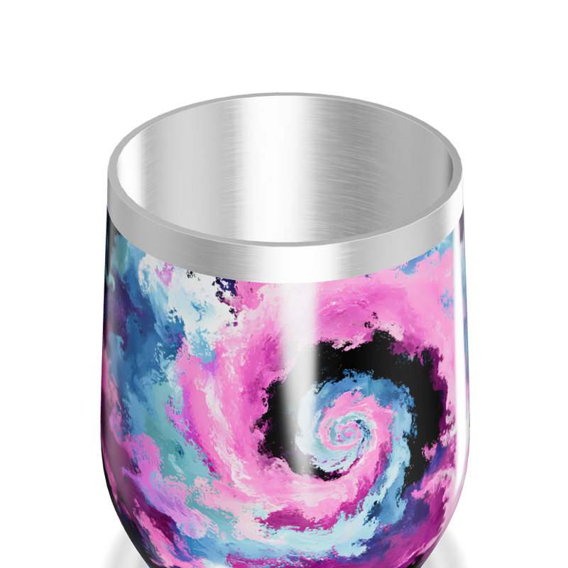 Copo Térmico Slim - Estampa Espiral Colorida