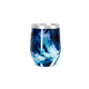 Copo Térmico Slim - Azul Estampa Abstrata