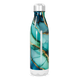 Garrafa Inox - Estampa Mármore Azul