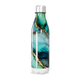 Garrafa Inox - Estampa Mármore Azul