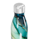 Garrafa Inox - Estampa Mármore Azul
