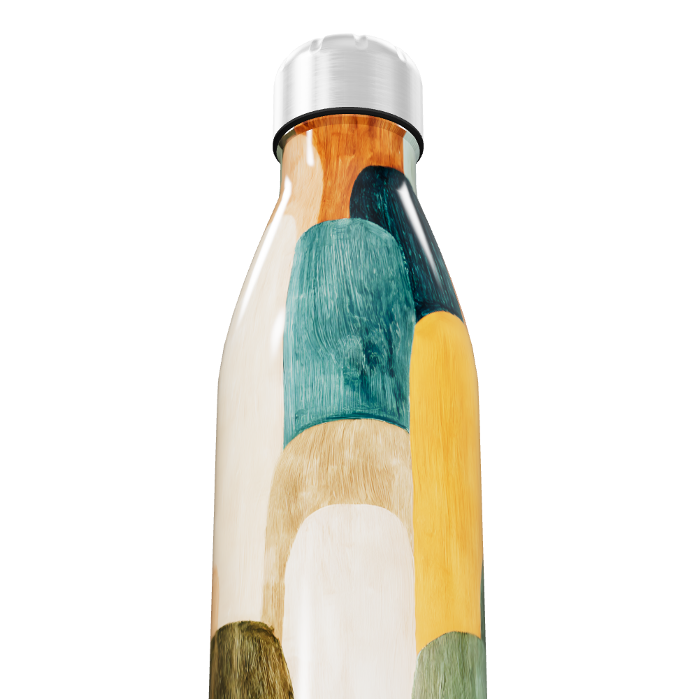 Garrafa Inox - Estampa Colorida 500ml