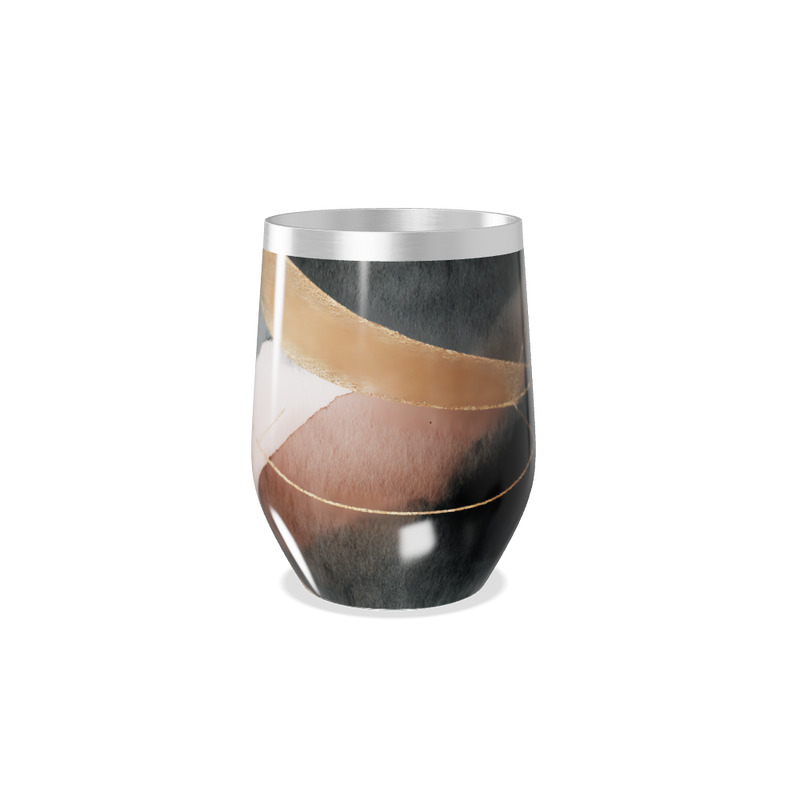 Copo Térmico Slim - Estampa Abstrata Colorida