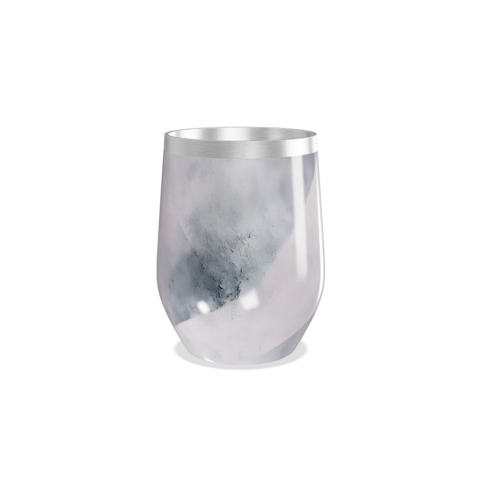 Copo Térmico Slim - Mármore Branco Aço Inox