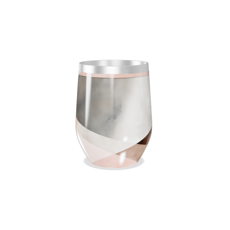 Copo Térmico Slim - Mármore Bege Inox