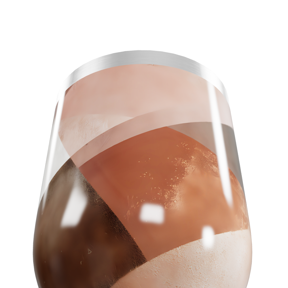 Copo Térmico Slim - Mármore Bege Inox