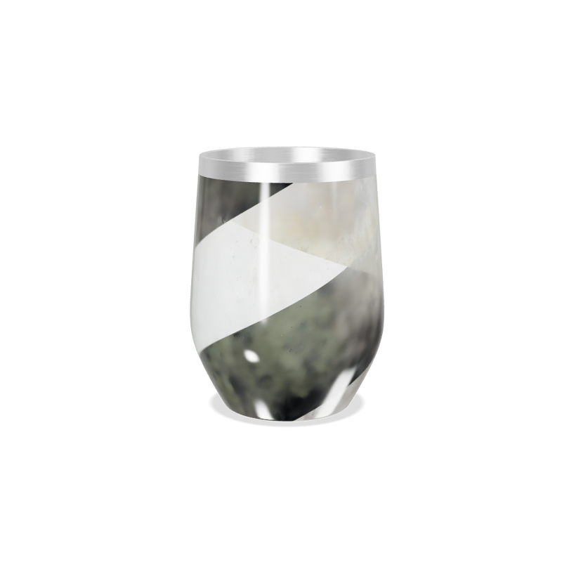 Copo Térmico Slim - Prata Geométrico Inox