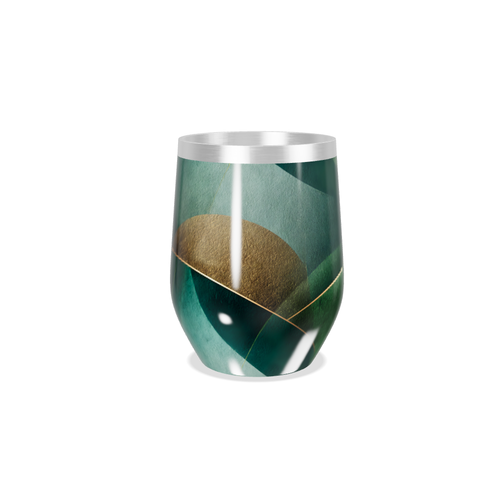 Copo Térmico Slim Verde Inox