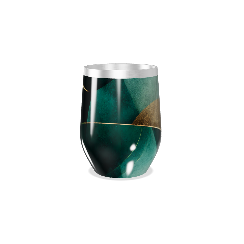 Copo Térmico Slim Verde Inox