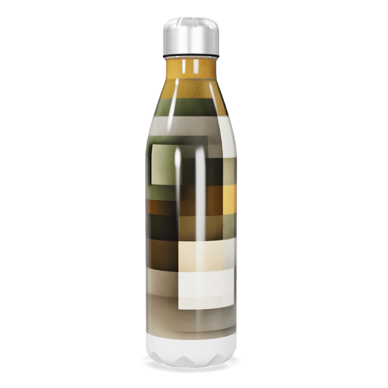 Garrafa Inox Estampada Colorida