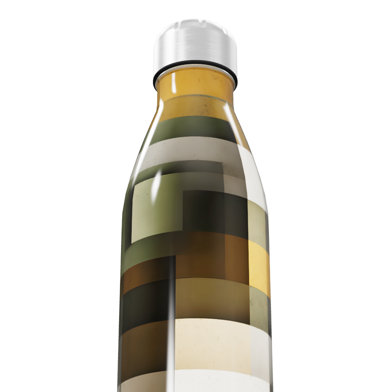 Garrafa Inox Estampada Colorida