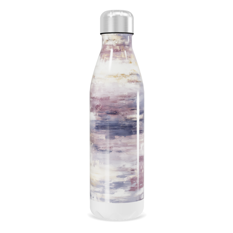 Garrafa Inox - Estampa Aquarela Colorida