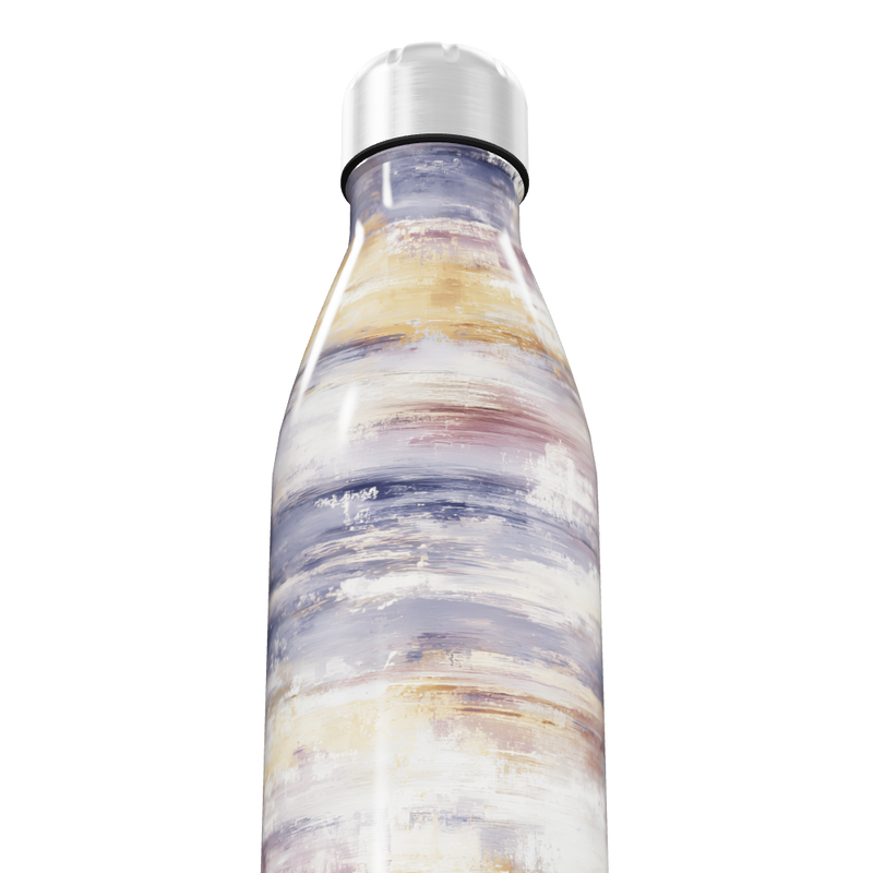 Garrafa Inox - Estampa Aquarela Colorida